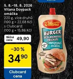 Tesco Vitana Doypack omáčka nabídka