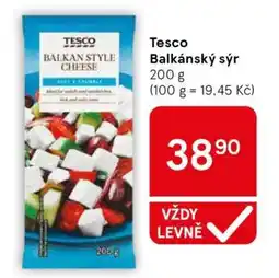 Tesco Tesco Balkánský sýr nabídka