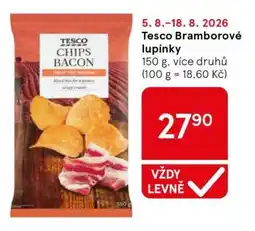 Tesco Tesco Bramborové lupínky nabídka