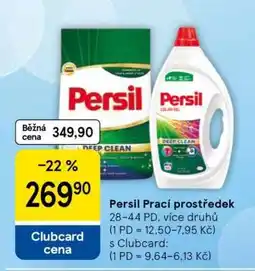 Tesco Persil prací prostředek nabídka