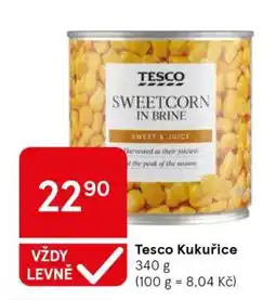 Tesco Tesco Kukuřice nabídka