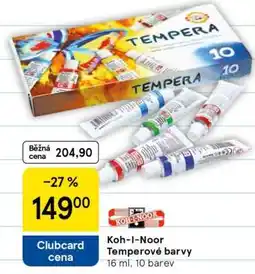 Tesco Koh-i-noor Temperové barvy nabídka