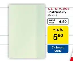 Tesco Obal na sešity nabídka