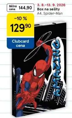 Tesco Box na sešity nabídka