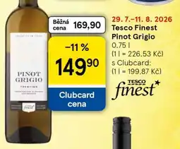 Tesco Tesco Finest Pinot Grigio nabídka