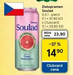 Tesco Zlatopramen Soulad nabídka