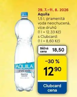 Tesco Aquila nabídka