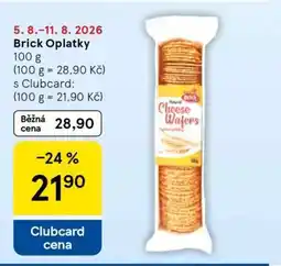 Tesco Brick Oplatky nabídka