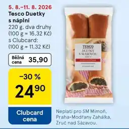Tesco Tesco Duetky s náplní nabídka