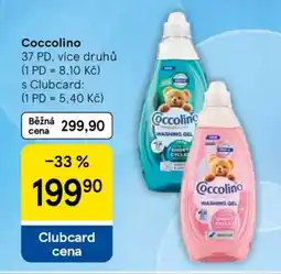 Tesco Coccolino Washing Gel nabídka