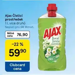 Tesco Ajax ČISTICÍ PROSTŘEDEK nabídka