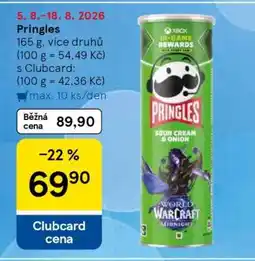 Tesco Pringles nabídka