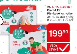Tesco Fred & Flo Plenkové kalhotky nabídka