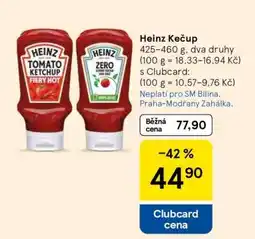Tesco HEINZ kečup nabídka