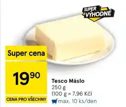 Tesco Tesco Máslo nabídka