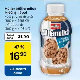 Tesco MÜLLER MÜLLERMILCH Mléčný nápoj nabídka