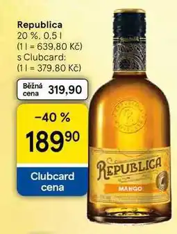 Tesco Republica 20 % nabídka