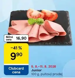 Tesco Junior nabídka
