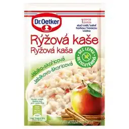 Tesco Dr. Oetker Rýžová kaše 52g, vybrané druhy nabídka