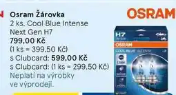 Tesco Osram Žárovka, 2 ks. Cool Blue Intense Next Gen H7 nabídka