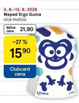 Tesco Maped Ergo Guma, vice motivů nabídka
