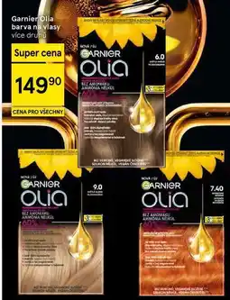 Tesco Garnier Olia barva na vlasy, více druhů nabídka