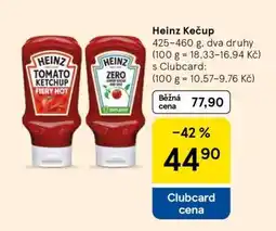 Tesco HEINZ kečup nabídka