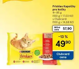 Tesco Friskies Kapsičky pro kočky nabídka