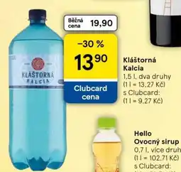 Tesco Kláštorná Kalcia nabídka