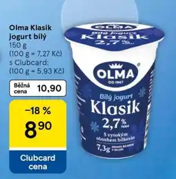 Tesco Olma Klasik jogurt bílý nabídka