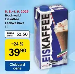 Tesco Hochwald Eiskaffee Ledová káva 1 l nabídka