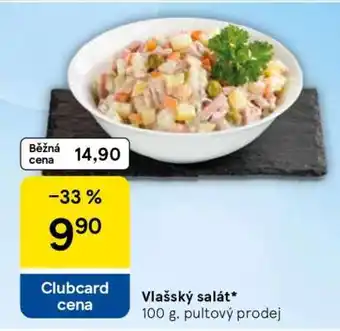 Tesco Vlašský salát nabídka