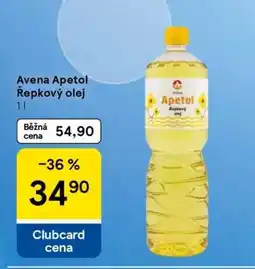 Tesco Avena Apetol Řepkový olej nabídka