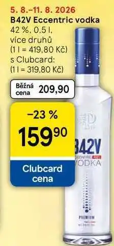 Tesco B42V Eccentric vodka 42 % nabídka
