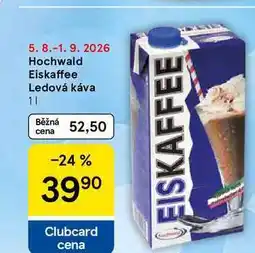 Tesco Hochwald Eiskaffee Ledová káva nabídka