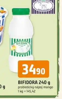 Trefa BIFIDORA 240 g probiotický nápoj mango nabídka