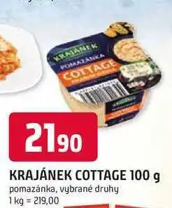 Trefa KRAJÁNEK COTTAGE 100 g pomazánka nabídka