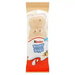 Trefa Kinder Happy Hippo Oplatka s mléčnou a lískooříškovou náplní 20,7g nabídka