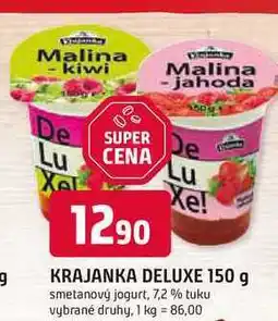 Trefa KRAJANKA DELUXE 150 g smetanový jogurt, 7,2 % tuku nabídka