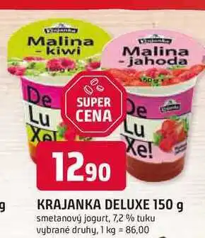 Trefa KRAJANKA DELUXE 150 g smetanový jogurt, 7,2 % tuku nabídka
