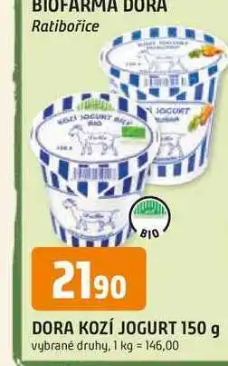 Trefa KOZÍ JOGURT nabídka