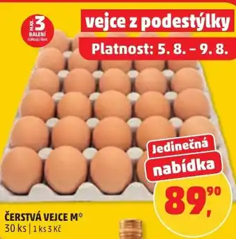 Penny Market Čerstvá vejce M nabídka