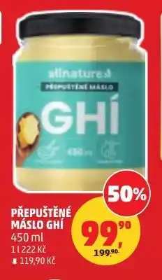 Penny Market Přepuštěné máslo ghí nabídka