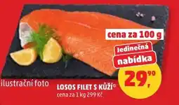 Penny Market Losos filet s kůží nabídka