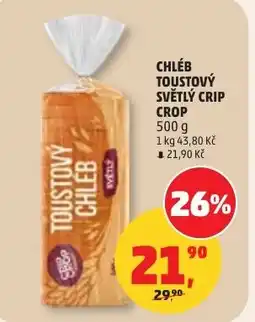Penny Market Chléb toustový světlý crip crop nabídka