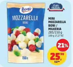 Penny Market Mini mozzarella boni/ milkeria nabídka