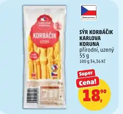 Penny Market Sýr korbáčik karlova koruna nabídka