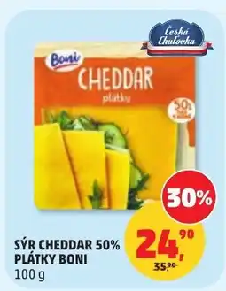 Penny Market Sýr cheddar 50% plátky boni nabídka