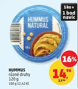 Penny Market Hummus nabídka