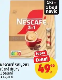 Penny Market Nescafé 3v1, 2v1 nabídka